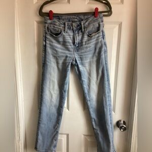 American Eagle Light Wash Skinny Jeans sz28x28
